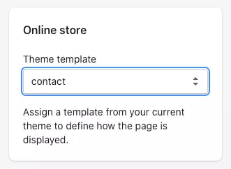 shopify-page-template-selection