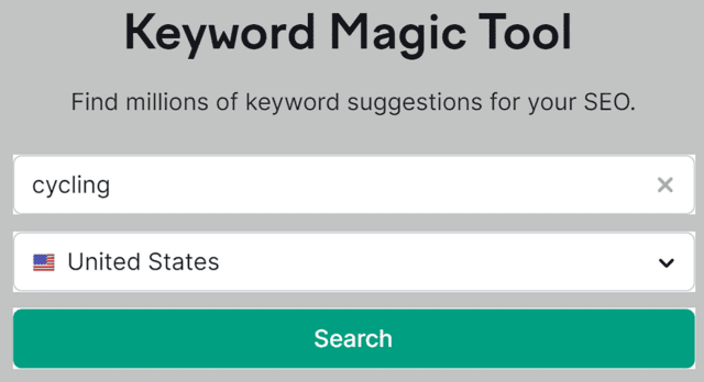 Enter-seed-keyword-cycling-on-Keyword-Magic-tool-then-hit-search